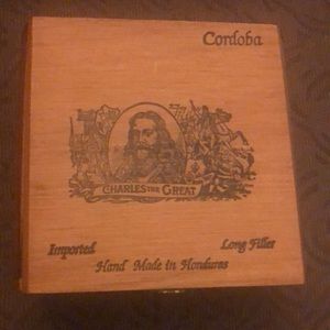 Cordoba empty cigar box